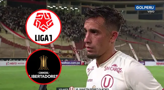 Pérez Guedes llegó a Universitario a finales del 2022. Foto: Composición Líbero/Gol Perú/Liga 1/Copa Libertadores