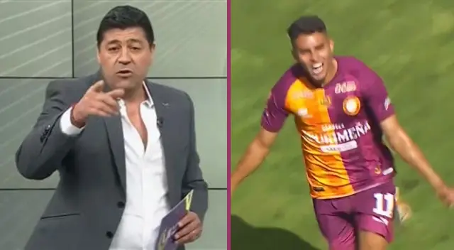 El 'Checho' tuvo una peculiar forma de celebrar empate de Los Chankas.