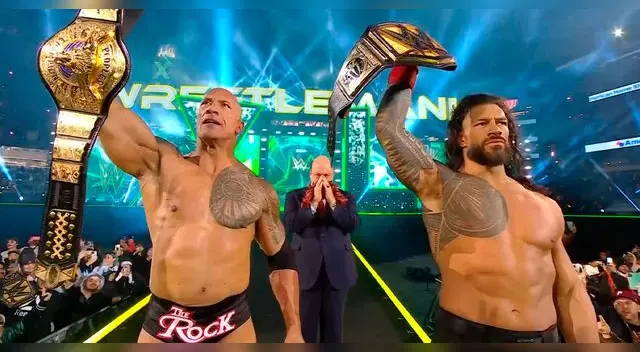 La Noche 1 de WrestleMania 40 acabó con un emocionante duelo de parejas.