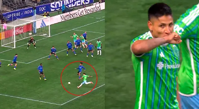 Así fueron los goles de Raúl Ruidíaz.