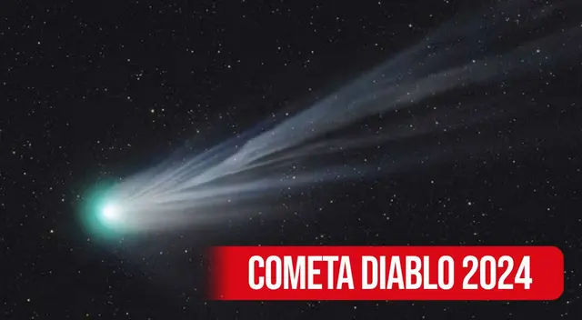Cometa Diablo 2024 se podrá ver en México, Estados Unidos y Canadá.