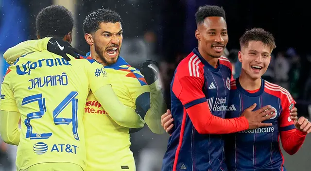 América y New England buscan un pase a semifinales.