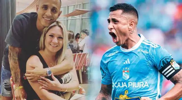 Yoshimar Youtún recibió un emotivo detalle de su esposa en el partido de Sporting Cristal.