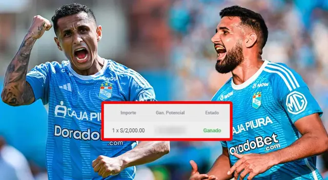 Sporting Cristal anotó cuatro goles e hico que su hincha gané mucho dinero.