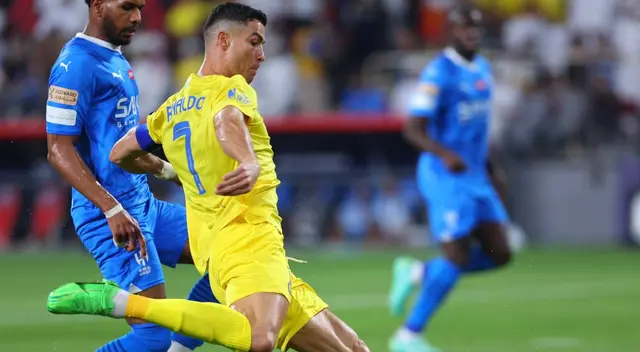 Con Cristiano Ronaldo, Al Hilal venció 2-1 a Al Nassr por la Supercopa de Arabia Saudita