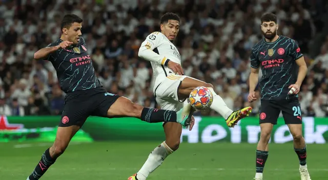 Real Madrid y Manchester City igualaron a tres por la Champions.
