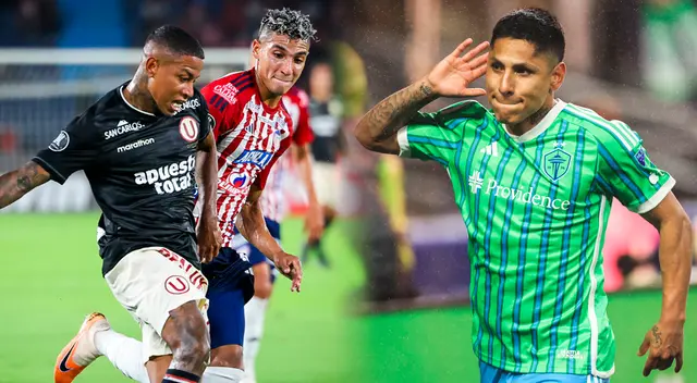 Raúl Ruidíaz fue campeón con Universitario en dos ocasiones. Foto: Composición Líbero/Universitario/Seattle Sounders