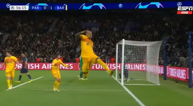 Raphinha llegó a Barcelona a mediados del 2022. Foto: captura ESPN Raphinha llegó a Barcelona a mediados del 2022. Foto: captura ESPN