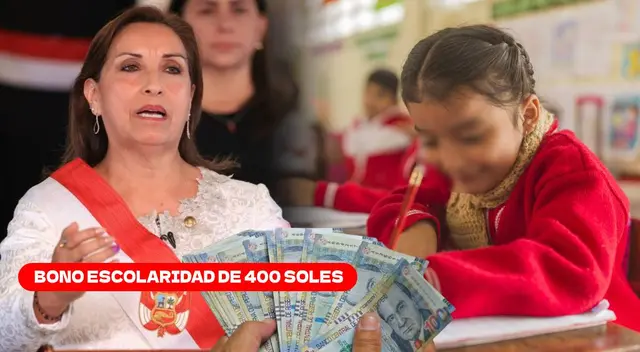 El Bono Escolar de 400 soles está dirigido al sector público del país. El Bono Escolar de 400 soles está dirigido al sector público del país.