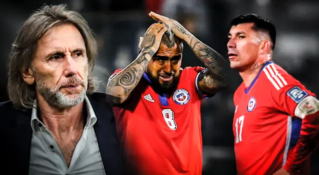 Gareca habló sobre Medel y Vidal.