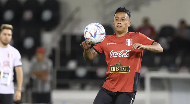 Christian Cueva fue mundialista con la selección peruana en Rusia 2018. Foto: FPF Christian Cueva fue mundialista con la selección peruana en Rusia 2018. Foto: FPF