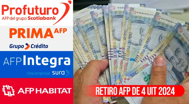 Revisa el cronograma de retiro de los fondos AFP de hasta 4UIT.