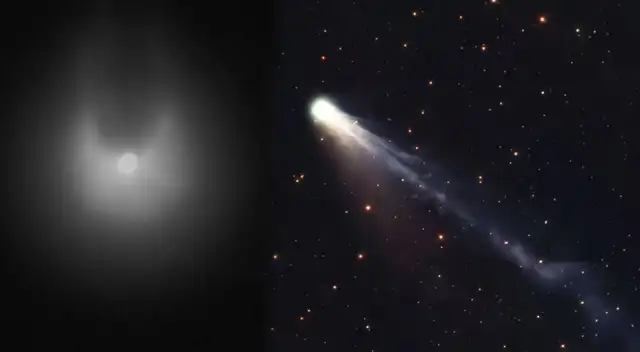 El cometa 'diablo' podrá ser visto a simple vista hasta mediados de abril de 2024 por estar muy cerca al Sol. El cometa 'diablo' podrá ser visto a simple vista hasta mediados de abril de 2024 por estar muy cerca al Sol.