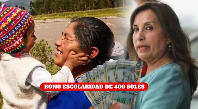 El Bono Escolaridad tendrá un segundo pago y será en junio del 2024.