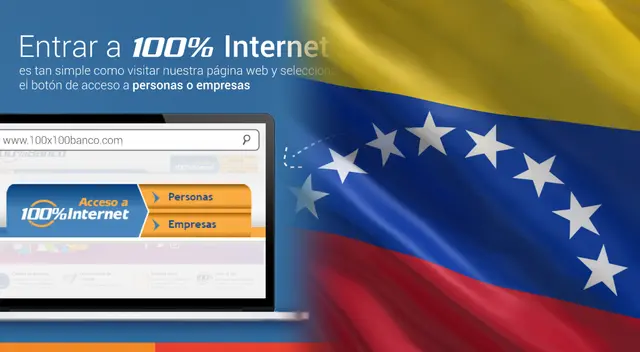COMPLETA HOY tu PAGO MÓVIL vía 100% Banco en Venezuela. COMPLETA HOY tu PAGO MÓVIL vía 100% Banco en Venezuela.