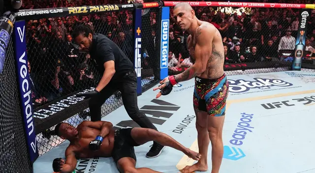Alex Pereira se mantiene con el título mundial de peso semipesado de la UFC.