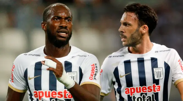 Cecilio Waterman y Sebastián Rodríguez discutieron en el duelo de Alianza Lima ante Grau.