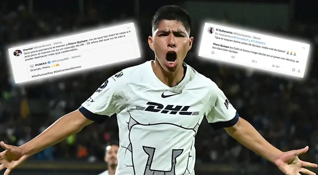Piero Quispe recibe respaldo de hinchas de Pumas