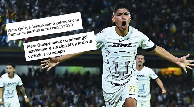 Liga MX: prensa mexicana destaca a Piero Quispe