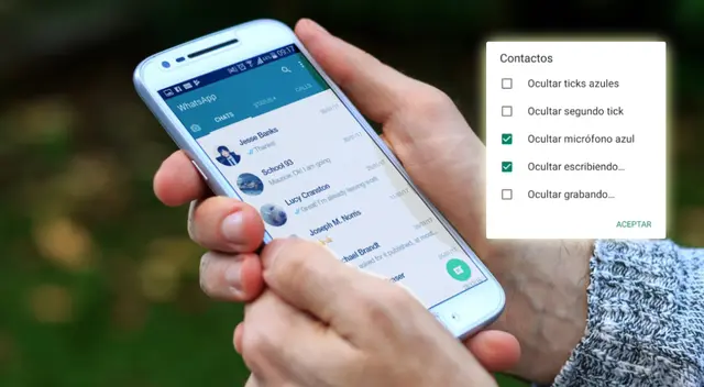 Conoce cuáles son los pasos que debes seguir para ocultar el escribiendo en WhatsApp. Conoce cuáles son los pasos que debes seguir para ocultar el escribiendo en WhatsApp.