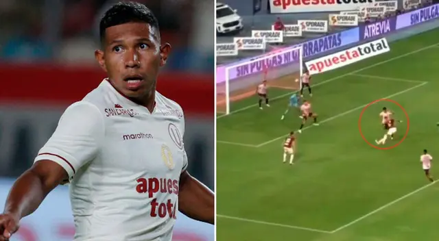 Diego Dorregaray falló el tercer gol de Universitario a Sport Boys.