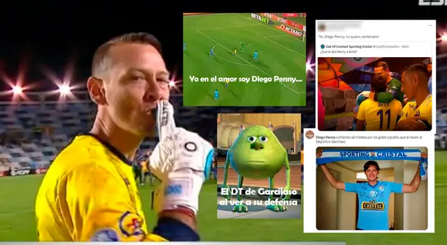 Diego Penny fue blanco de memes tras sus errores en el Garcilaso vs Cristal. Diego Penny fue blanco de memes tras sus errores en el Garcilaso vs Cristal.