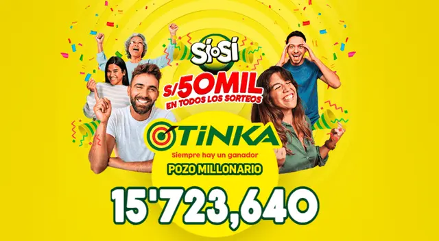 Revisa los detalles del sorteo de La Tinka para el miércoles 17 de abril. Revisa los detalles del sorteo de La Tinka para el miércoles 17 de abril.