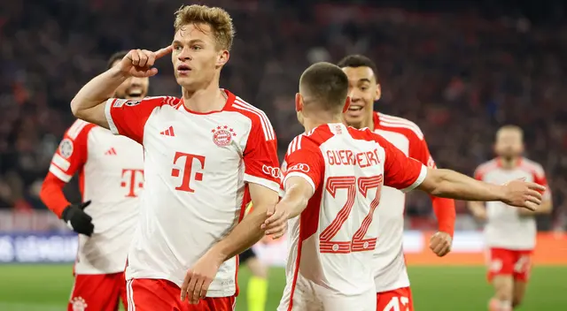 Bayern Múnich y Arsenal jugaron en el Allianz Arena. Foto: AFP