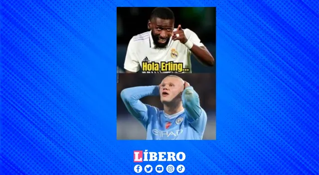 Rudiger fue el responsable de contener a Haaland, que era la principal carta de gol del City.