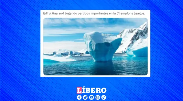 Los crueles memes sobre Haaland no se hicieron esperar en redes.