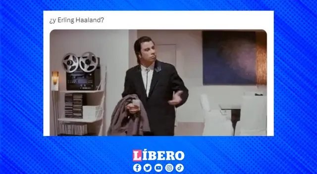 Haaland desapareció y fue la principal víctima en los memes.