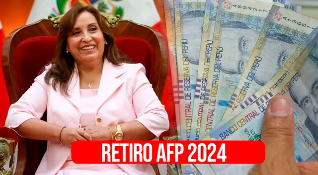 Presidenta Dina Boluarte promulga ley que autoriza el retiro facultativo de hasta 4 UIT de la AFP.