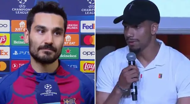 Gündogan y Araujo son compañeros desde el 2023. Foto: Composición Líbero/El Chiringuito