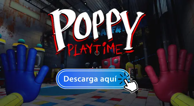 Descarga Poppy Playtime desde la Play Store para jugar en celular. Descarga Poppy Playtime desde la Play Store para jugar en celular.