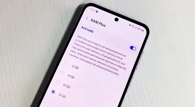 Así podrás duplicar el RAM de tu celular Android de Samsung.