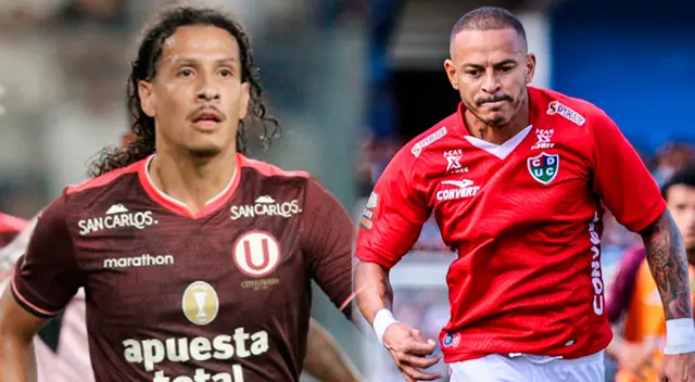 Alineaciones de Universitario y Unión Comercio