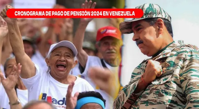 Diversos ciudadanos acceden a las pensiones que entrega Maduro en Venezuela.