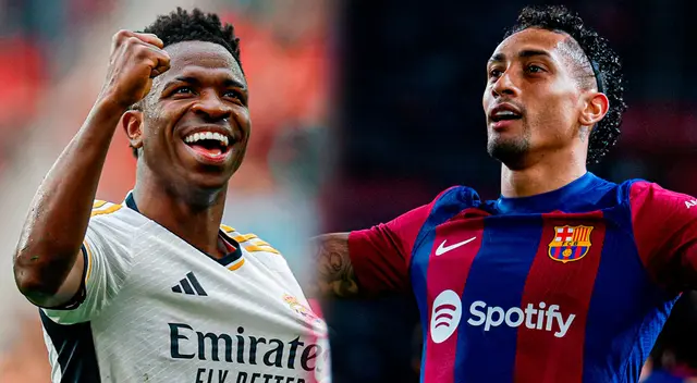 Real Madrid recibe a Barcelona en el Estadio Santiago Bernabéu por LaLiga.