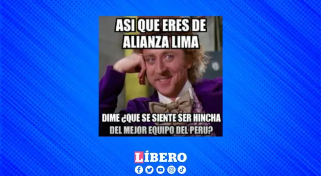 Todos los hinchas de Alianza Lima orgullosos del triunfo del equipo victoriano.