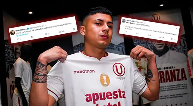Jairo Concha recibe elogios de hinchas de la "U"
