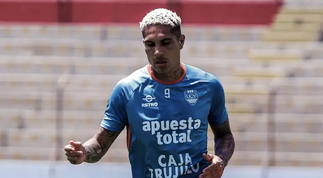 Paolo Guerrero no jugó con César Vallejo frente a ADT.