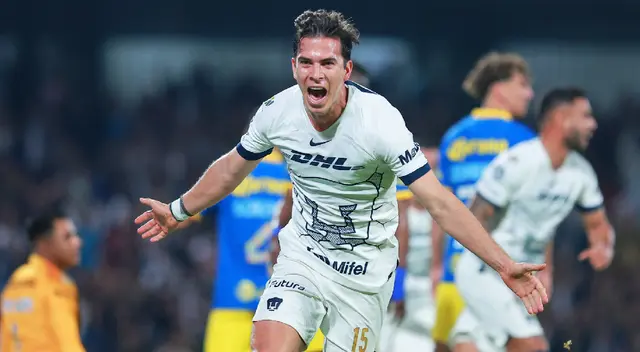 Pumas venció 2-1 a América en el Estadio Olímpico Universitario.
