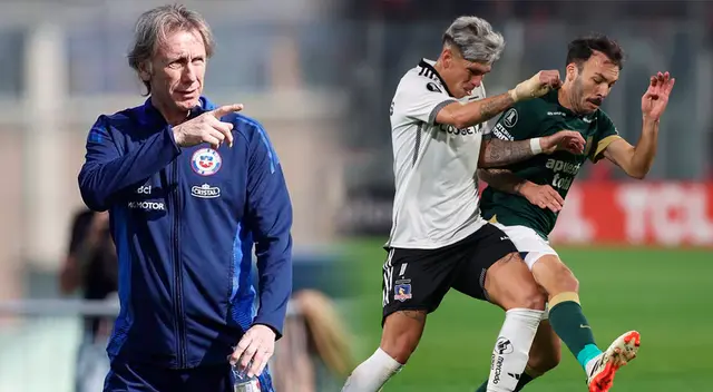 Ricardo Gareca es el actual entrenador de Chile. Foto: Composición Líbero/La Roja/Colo Colo