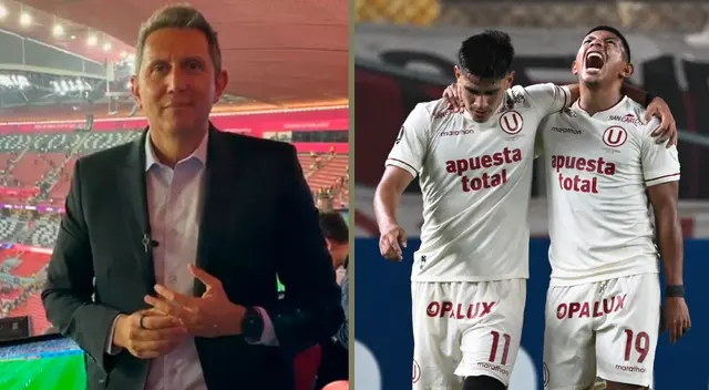 Juan Pablo Varsky comenzó a vivir el partido entre Universitario y Botafogo.