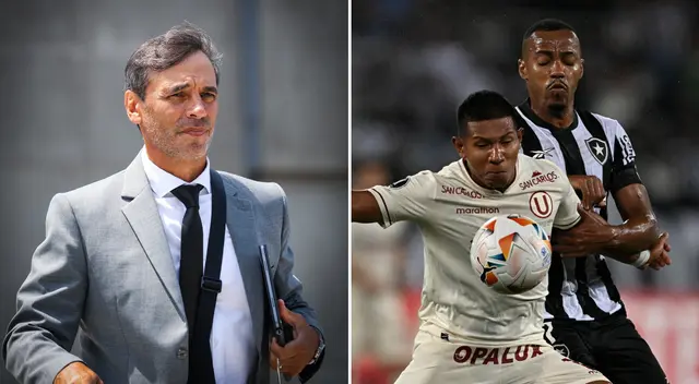 Fabián Bustos acumula 10 triunfos, 4 empates y una derrota. Foto: Composición Líbero/Universitario/Copa Libertadores