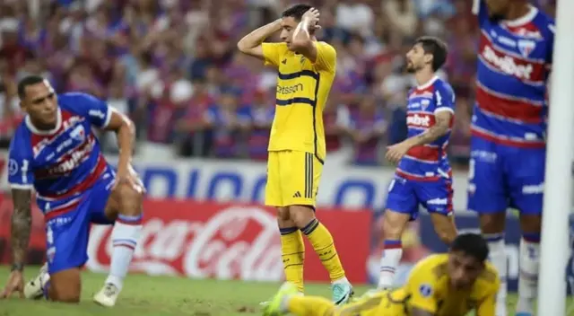 Boca Juniors sufrió su primera derrota en la Copa Sudamericana 2024 ante Fortaleza.