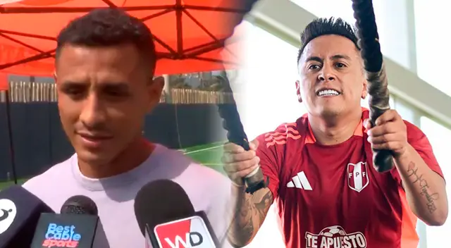 Yotún y Cueva fueron mundialistas en Rusia 2018. Foto: Composición Líbero/Willax/La Bicolor