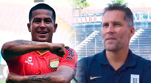 Marcio Valverde anotó en el triunfo de Sport Huancayo ante Alianza en el 2020. Foto: Composición Líbero/Liga 1/El Comercio