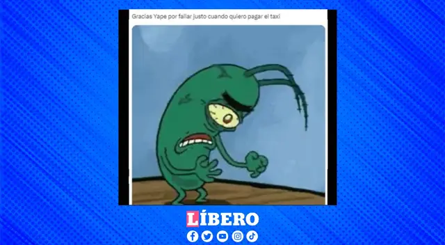 En las redes sociales, los usuarios reportan la caída de Yape.