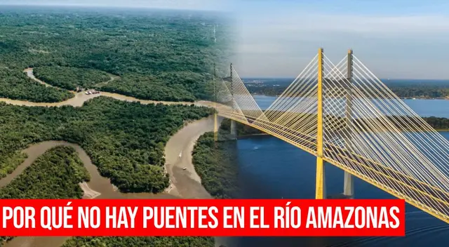 La increíble razón por la que el Río Amazonas no tiene NINGÚN puente La increíble razón por la que el Río Amazonas no tiene NINGÚN puente